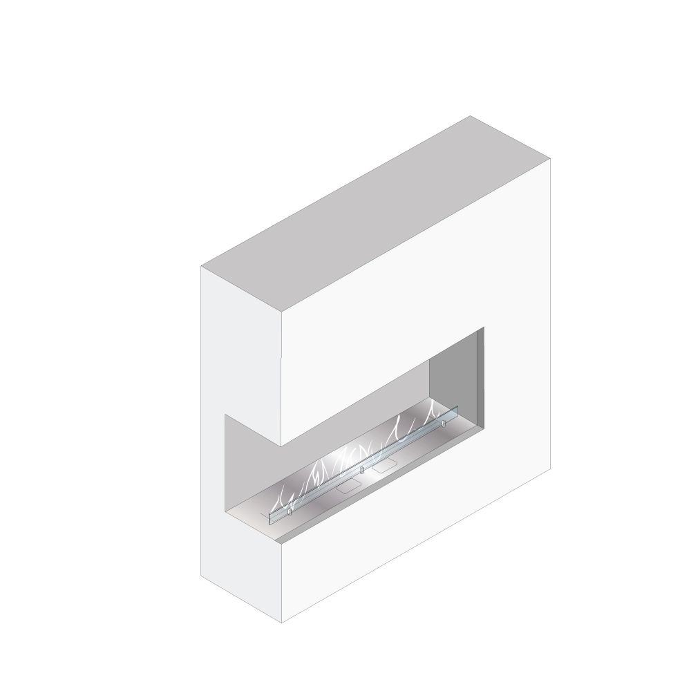 POGLED NA VATRU SA DVE STRANE